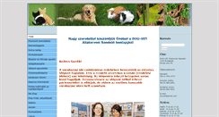 Desktop Screenshot of duovet.hu